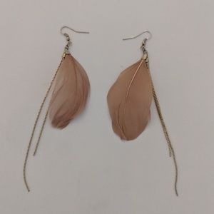 Boho Feather Earrings